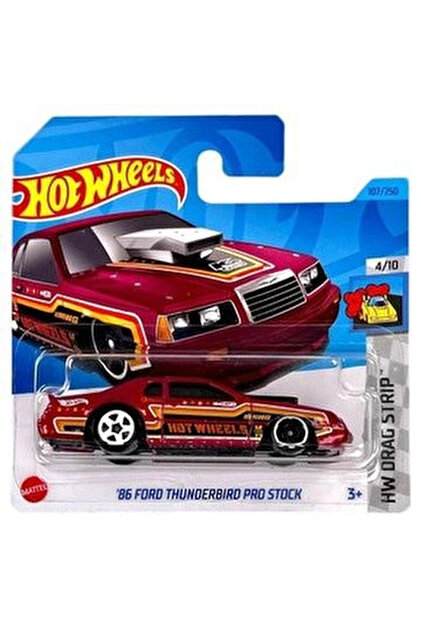 HOT WHEELS 86 FORD THUNDERBIRD PRO STOCK koleksiyonluk tekli