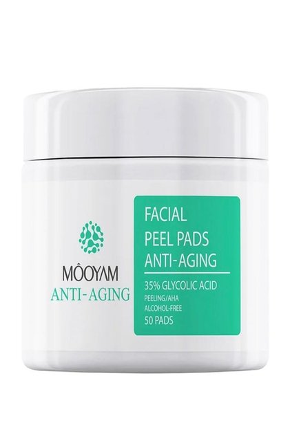 Green Tea/Aha 35% Glycolic Acid - Anti Aging Peeling Pads (50Pcs)