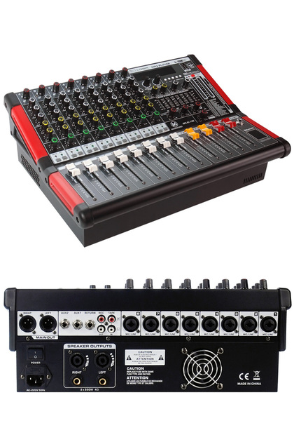 Maxword RPS-8C-1100 Amfili Power Mikser 2x550W Mixer 2x99 DSP