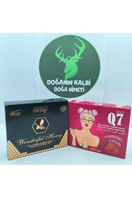 Genel Markalar Q7 çilekli Bal 12 Li + Wonderful Honey Honey 12 Li