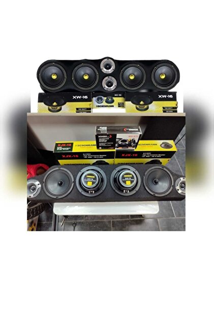 Boschmann Bm Line Alp Sound 16 Cm 125 Rms 700 Watt Üst Seri