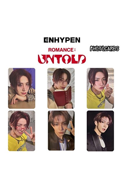 Kpop Dünyasi ENHYPEN Heeseung '' ROMANCE : Untold '' Photocards