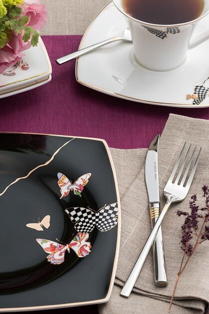 Karaca Fine Pearl Unique 86 Parça 12 Kişilik İnci Yemek Takımı