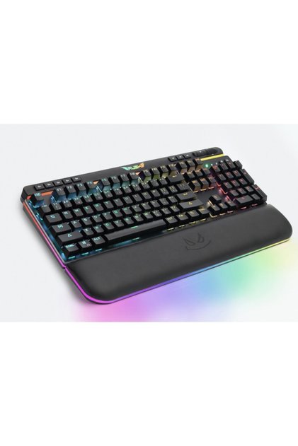Cobalt Rk991 Mavi Switch Rgb Manyetik Bileklikli Rgb Makrolu Mekanik Oyuncu Klavyesi