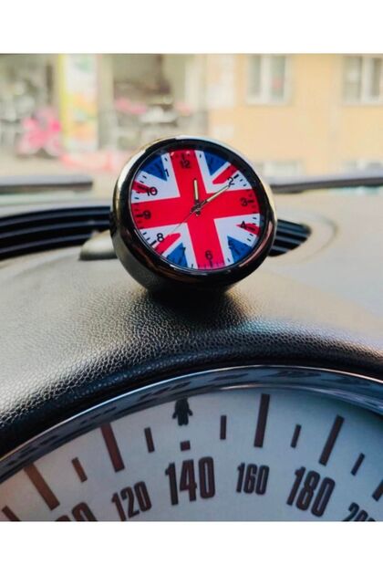 Mini Cooper Araç Içi Saat Aksesuar Union Jk