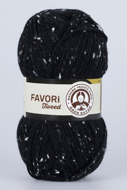 Favori Tweed 100 gr Renk 999d 1 Adettir