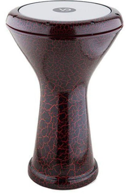 VD-3040 Çömlek Darbuka Çatlak Boyalı Kırmızı