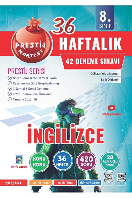 ★美品★NEW ERAインサレーティッドベスト XXL 定価13200 Nartest Yayınları Nartest 8. Sınıf Haftalık İngilizce Denemeleri