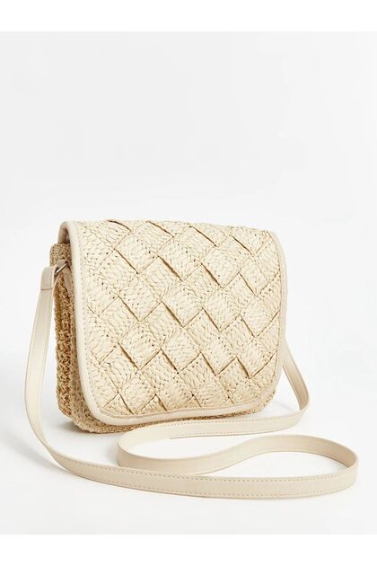 SHIPPED BY AYMIRA STORE!! Quilted Patterned Women's Woven Shoulder Bag