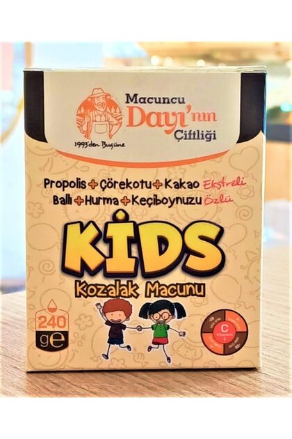 Macuncu Dayı'nın Çiftliği Kids Kozalak Macunu 240gr - Fiyatı