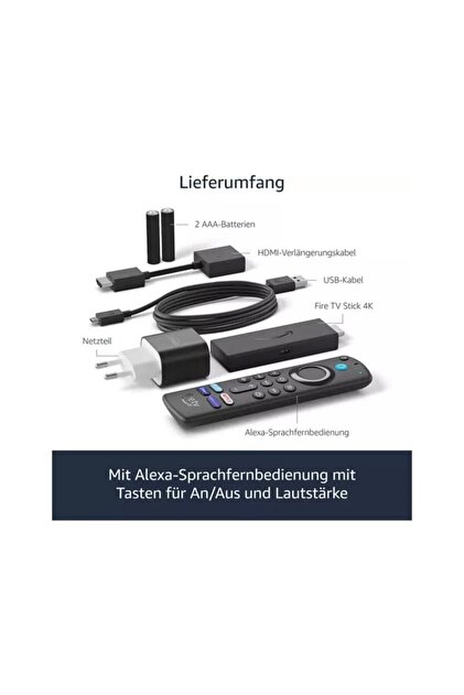 Amazon Fire TV Stick 4K 53-008355 Internet Medya Oynatıcı Fiyatı