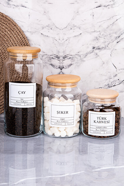 あかうお出品 Lizzy 12'li 300 ml Vakumlu Bambu Ahşap Kapaklı Porselen Görünümlü