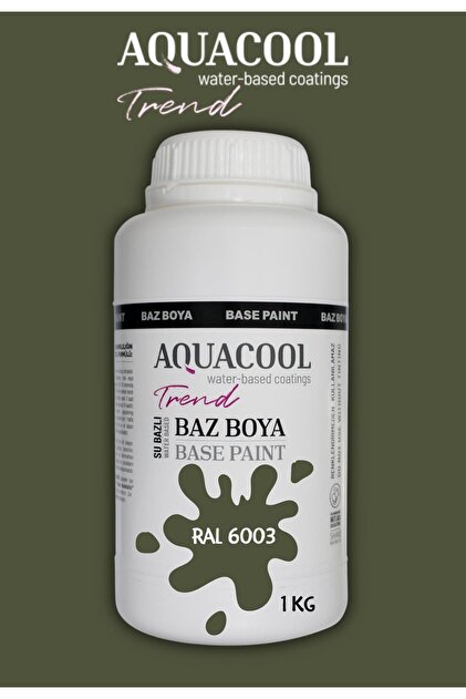 Aquacool Trend Akrilik Hobi Boya 1 Kg Su Bazlı Hibrit Dönüşüm