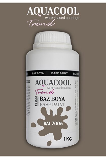 Aquacool Trend Akrilik Hobi Boya 1 Kg Su Bazlı Hibrit Dönüşüm