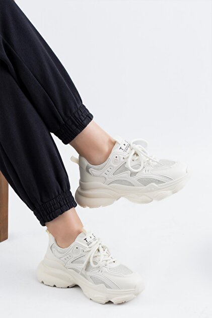 KRISTE BELL Özel Seri Kadın Spor Ayakkabı K25-0048 Beyaz - Fiyatı