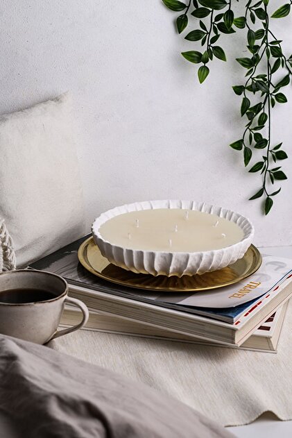 LALEZEN HOME LİNEA Geniş Tabak Kokulu Mum - Fiyatı, Yorumları