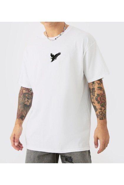 Vek Eagle Printed Oversize T-Shirt