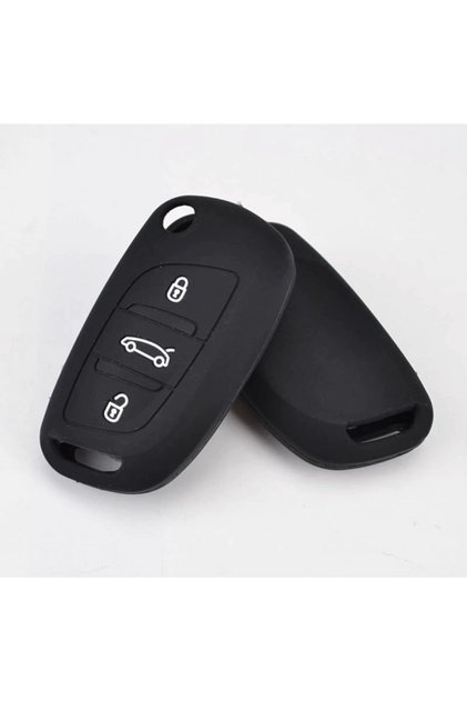 Citroën C2 C3 C4 C5 Silicone Key Case, Flip Key Model