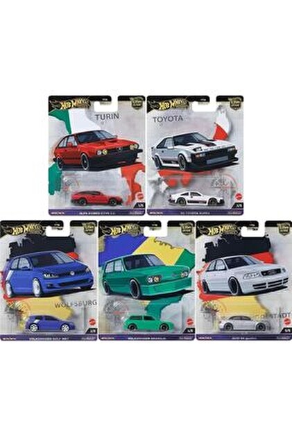 HOT WHEELS Premium Car Culture Japan Historic 4 5'li Set - Fiyatı