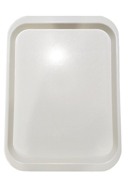 Beyaz- Krem Self Servis Tepsisi 36x26,5 Tepsi Fast Food Tepsi