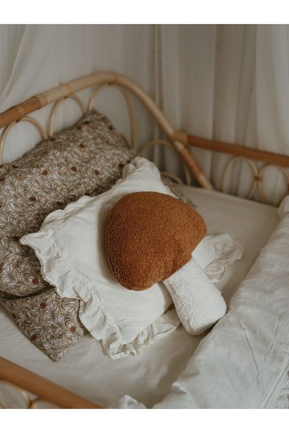 Teddy Mushroom Mushroom Pillow Camel