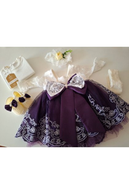 Baby Girl Mevlüt Set Wedding Dress Evening Dress Baby Birth Baby Shower Gift