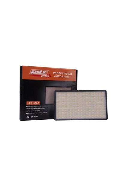 pdx plus ,Profosyonel Video Kameralar için,576A Pro Led'li Sarı+