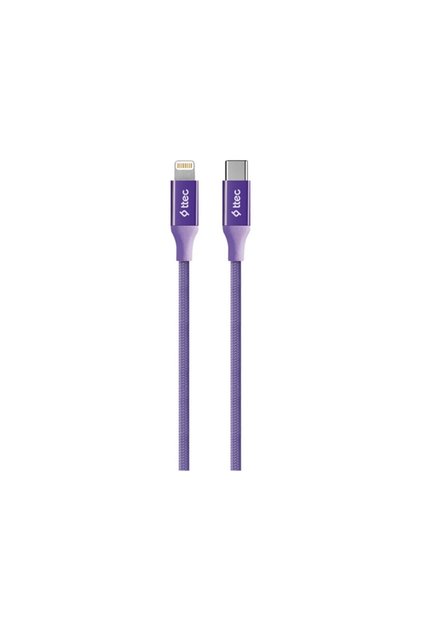 Alumicable Usb-c Lightning Hızlı Şarj Kablosu 150cm Mor