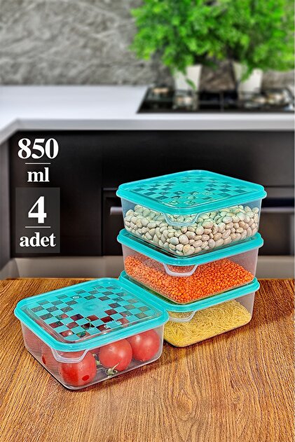 Mutfak Köşesi Light 4'lü Saklama Kabı- 850 ml - Fiyatı, Yorumları