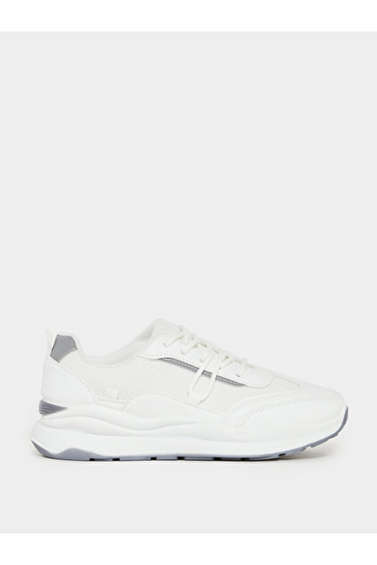 Panelled Cleated Heel Sneakers