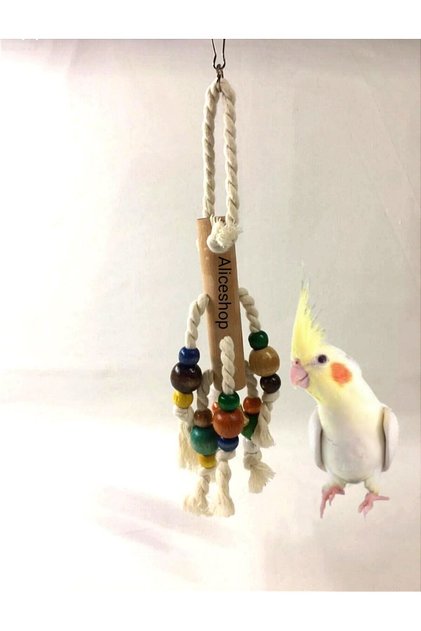 Beaded Parrot Stress Rope