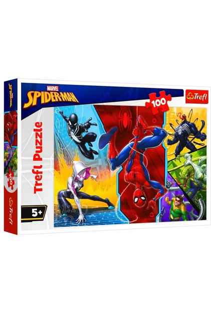 100 Parça Puzzle Marvel Spiderman