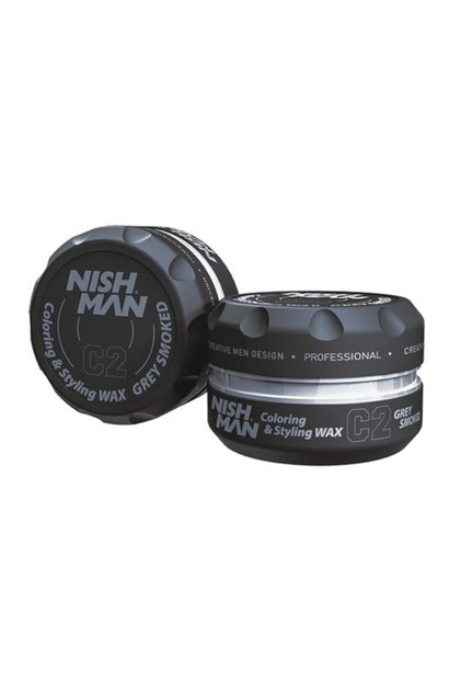 C2 Duman Gri’si Premium Saç Boyama Wax’ı - 100 ml