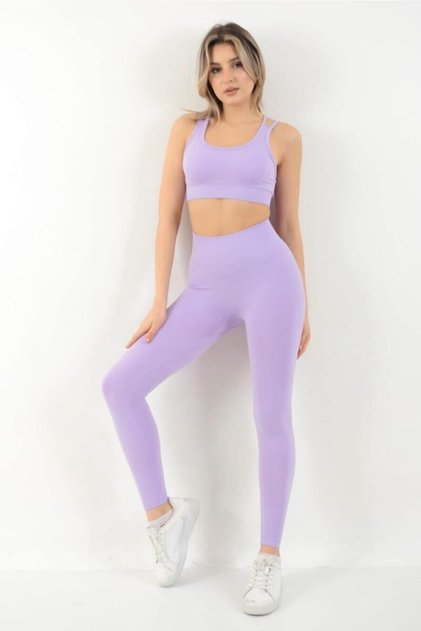 Sports Seamless Tights Set