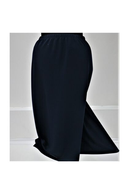 Black Buğra Lined Bell Skirt