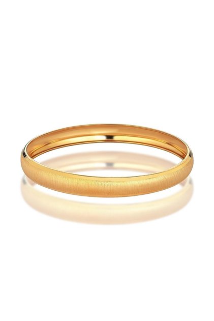 Kuyumculuk 8 Ayar Altın Mat Simli (8 MM) Bilezik