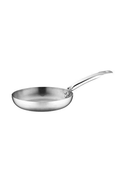 Multi Metal İndüksiyon Yayvan Çelik Tava, 28 cm