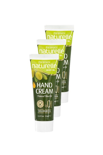 Naturelle 75 Ml Olive Oil Hand Cream - Set of 3