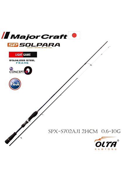 【未開封】Sol Ring 30枚 MAJOR CRAFT New Solpara Spx-s702aji 213cm 0.6-10gr Lrf Kamışı