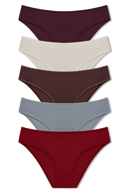 5-Piece Cotton Slips
