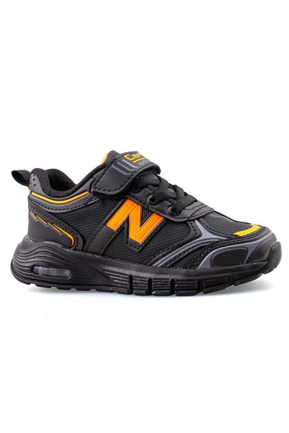 Black Orange - Children's Orthopedic Winter Sneaker
