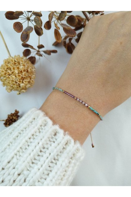 Miyuki Single Row Minimal Bracelet