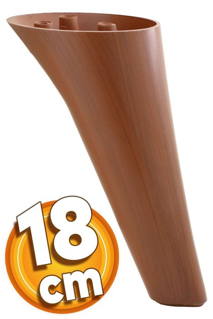 Napoli Lüks Mobilya Kanepe Berjer Tv Ünitesi Konsol Koltuk Ayağı 18 Cm Ahşap Desenli Ayakları