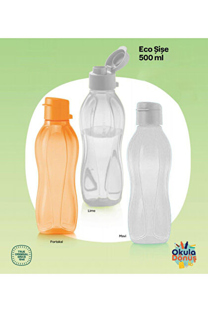 Tupperwareエコボトル500ml5個セット Tupperware Eco Bottle Su Şişesi (500 ML.) - Fiyatı, Yorumları
