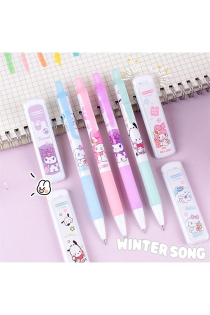 NaSaDAN Kuromi Sanrio 0.7 Uçlu Kalem Seti 1 Adet - Fiyatı, Yorumları