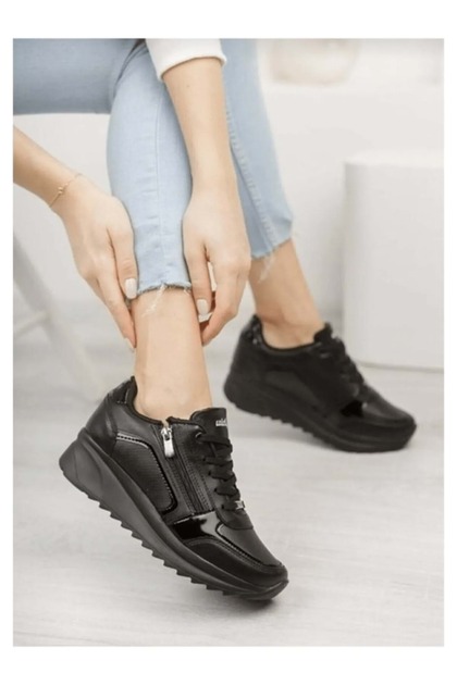 1662 Anatomical Sole Zipper Sneakers Shoes