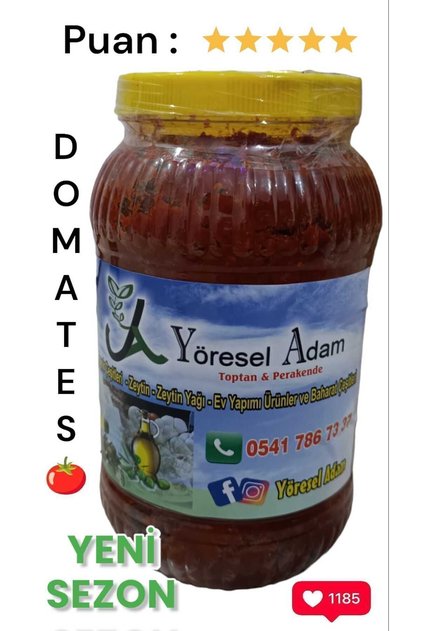 Hatay Domates Salçası El Yapımı 5 Kg (2024)