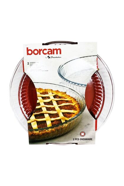 Pasabahce Borcam Double Round Tray