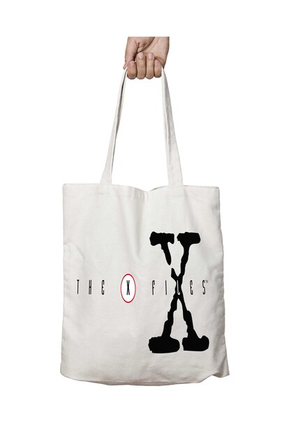 The X Files Secret File Two Sided Permanent Washable School Beach Shoulder Tote Bag