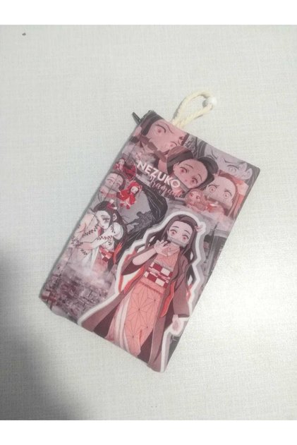 Demon Slayer Nezuko Kolaž Sa deznom Dizajn Držač Olovke - Novčanik